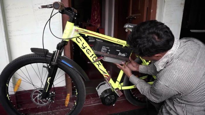 Мощный электровелосипед своими руками