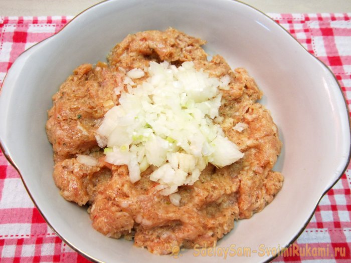 Люля-кебаб из куриного филе на сковороде