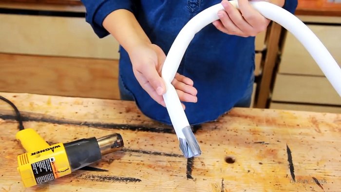 Как правильно согнуть пластиковую трубы