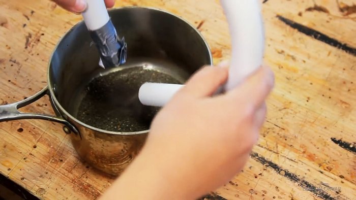 Как правильно согнуть пластиковую трубы