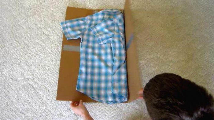 Доска для быстрого складывания одежды