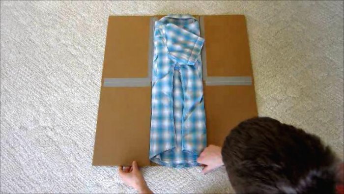 Доска для быстрого складывания одежды