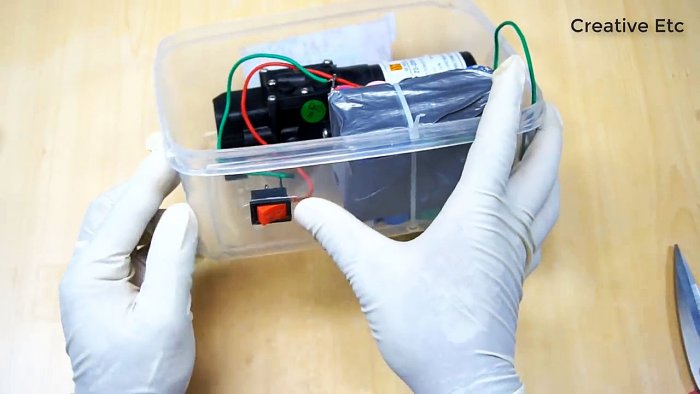 Портативная мини автомойка своими руками