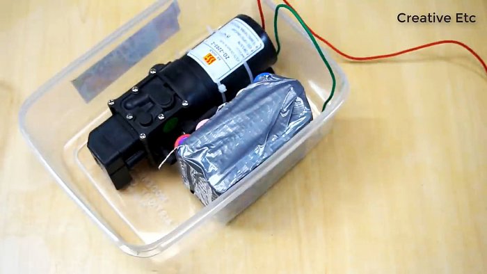 Портативная мини автомойка своими руками