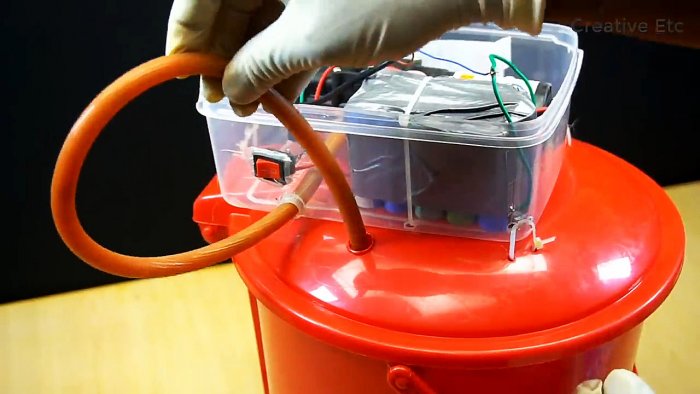 Портативная мини автомойка своими руками