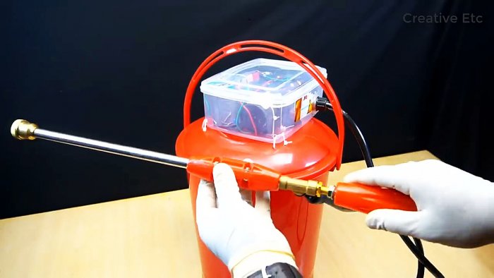 Портативная мини автомойка своими руками