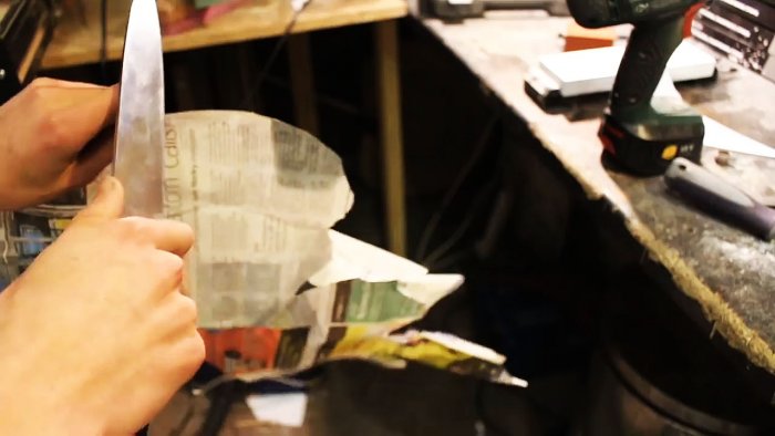 Используем деревянный диск для быстрой наточки ножей