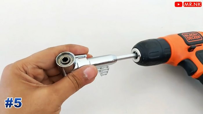 5 полезных насадок для шуруповерта