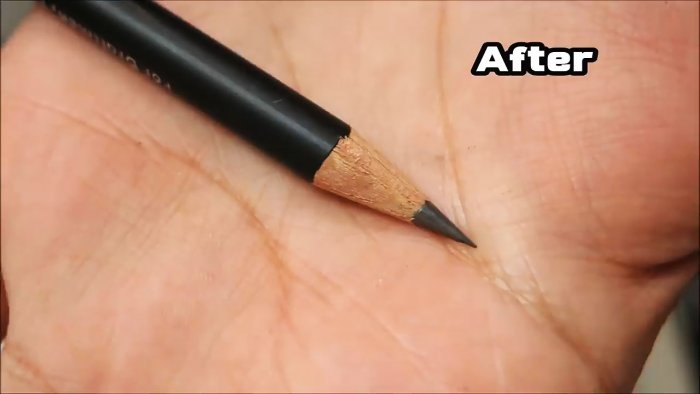 Заточка и закалка лезвия точилки для карандашей
