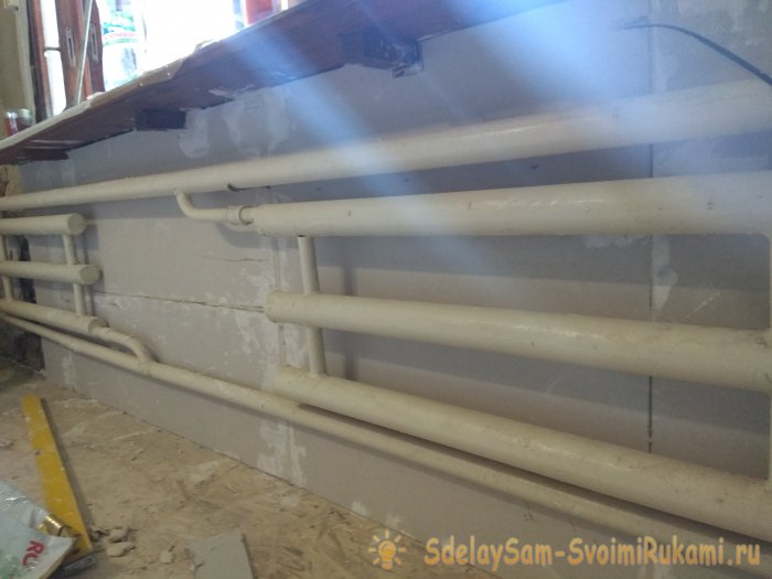 Выравнивание и отделка стен гипсокартоном