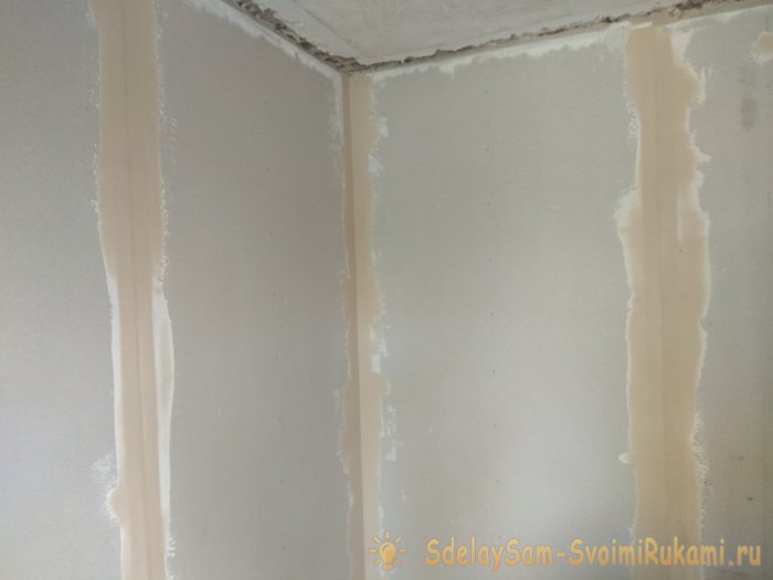 Выравнивание и отделка стен гипсокартоном