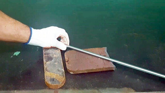 Самодельный ручной станок для гибки цепных звеньев