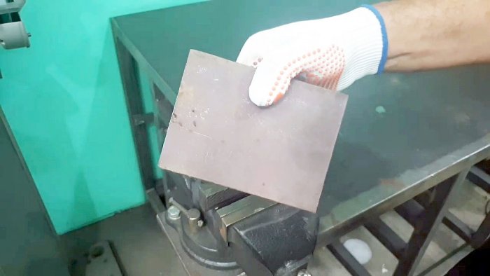 Самодельный ручной станок для гибки цепных звеньев