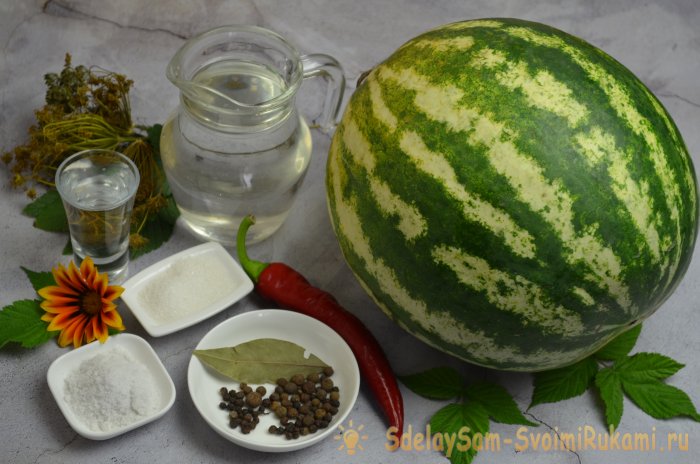 Маринованные арбузы на зиму