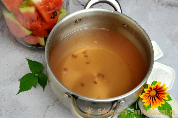 Маринованные арбузы на зиму