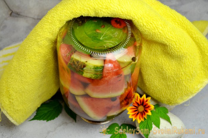 Маринованные арбузы на зиму