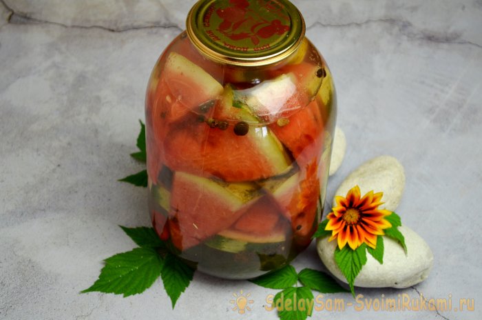Маринованные арбузы на зиму