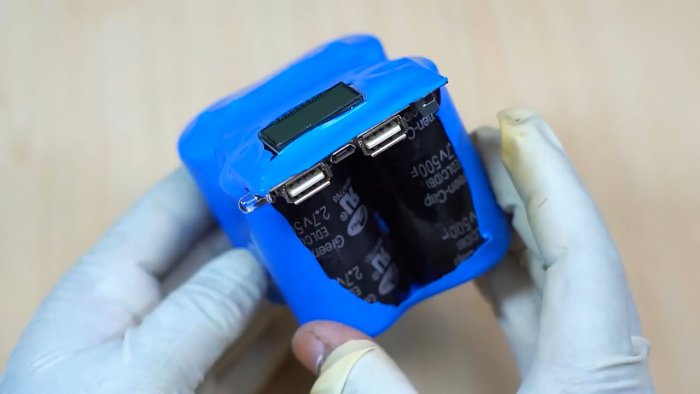 Power bank на суперконденсаторах своими руками
