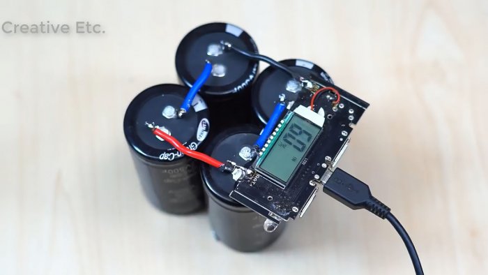 Power bank на суперконденсаторах своими руками