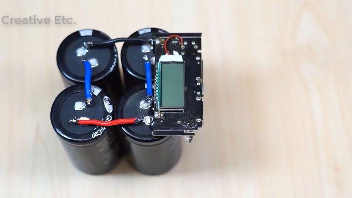 Power bank на супер конденсаторах своими руками