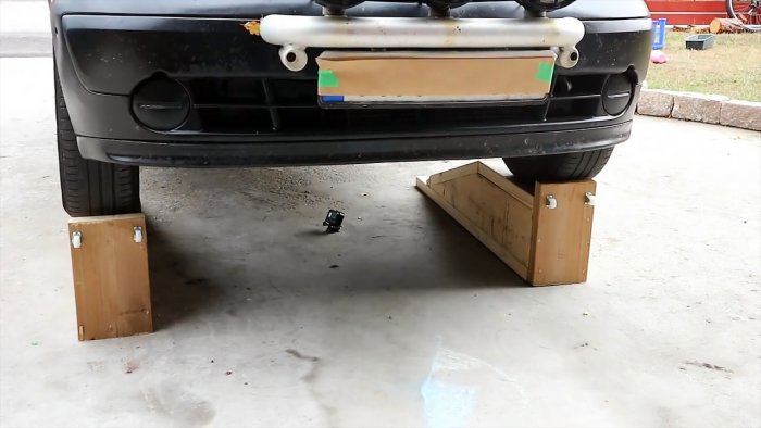 Мини эстакада для авто своими руками