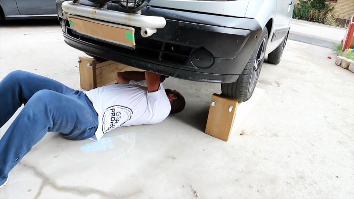 Мини эстакада для авто своими руками