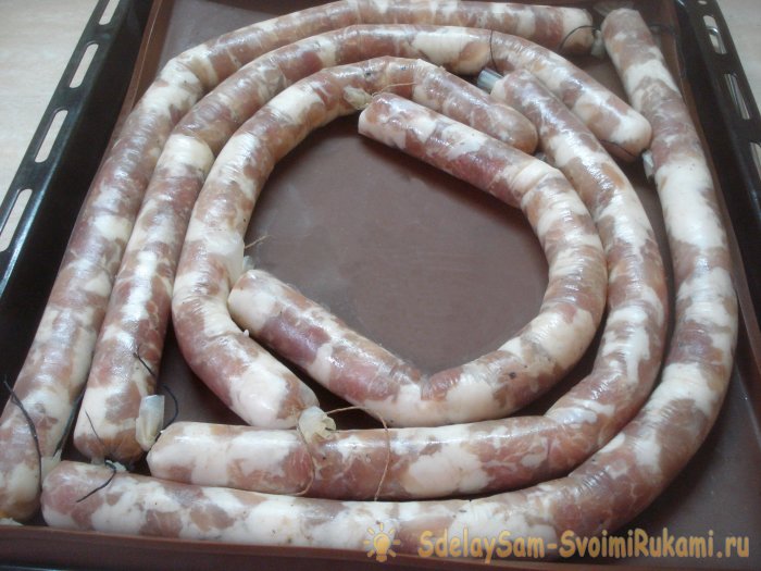 Вкуснейшие украинские колбаски в коллагеновой оболочке