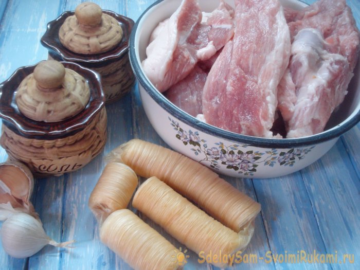 Вкуснейшие украинские колбаски в коллагеновой оболочке