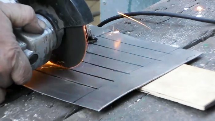 Как сделать решетки для вентиляции из листа металла