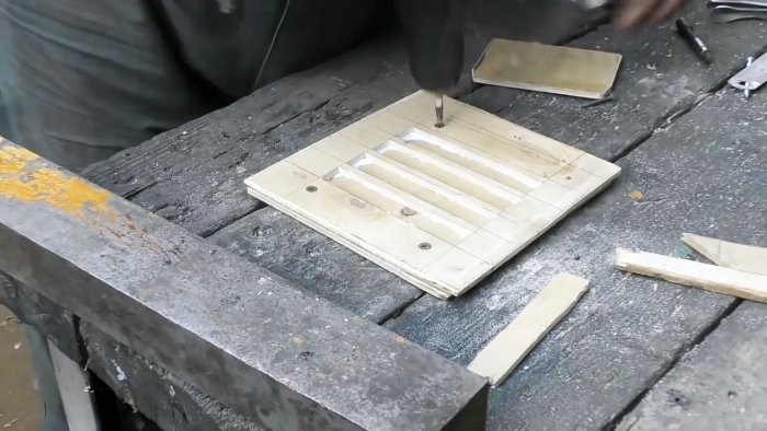 Как сделать решетки для вентиляции из листа металла