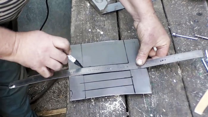 Как сделать решетки для вентиляции из листа металла