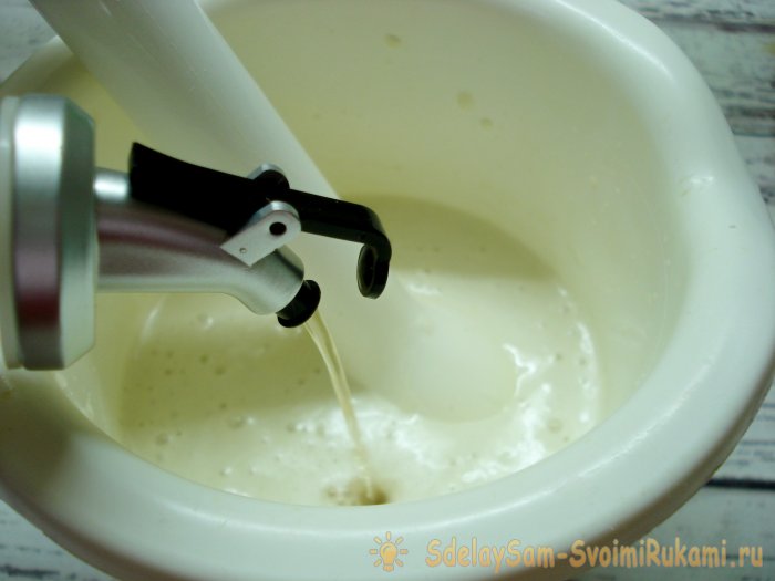 Майонез без яиц на рассоле от зеленого горошка