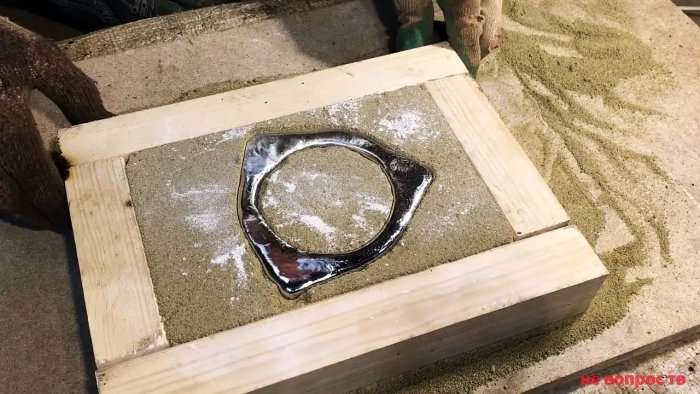 Литье деталей из алюминия в гараже