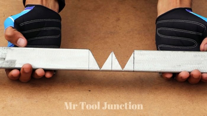 Как сделать необычный аккуратный изгиб профильной трубы под любой угол