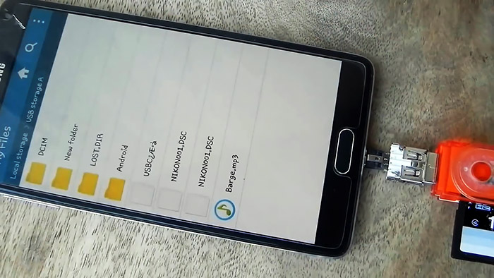 Как сделать переходник для подключения флешки к смартфону