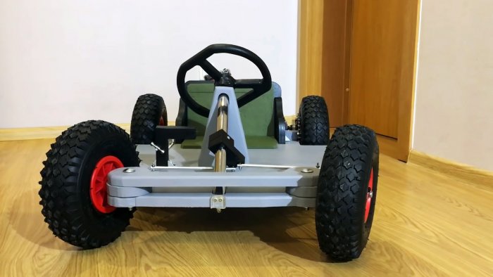 Как сделать детский электромобиль из фанеры и шуруповерта