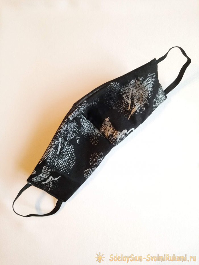 Мастер-класс по шитью простой  многоразовой анатомической маске