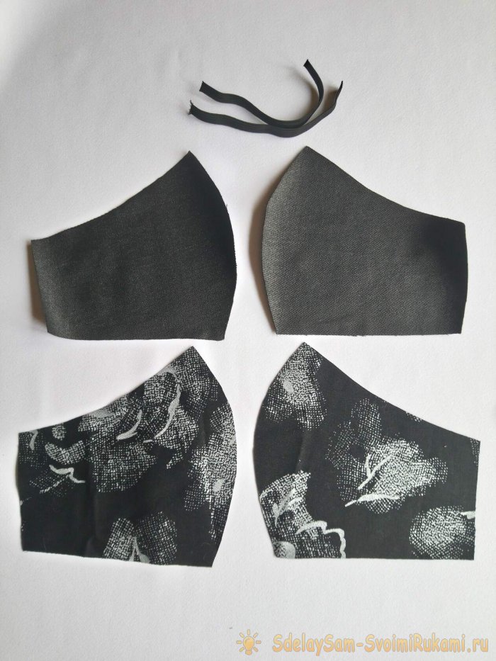Мастер-класс по шитью простой  многоразовой анатомической маске