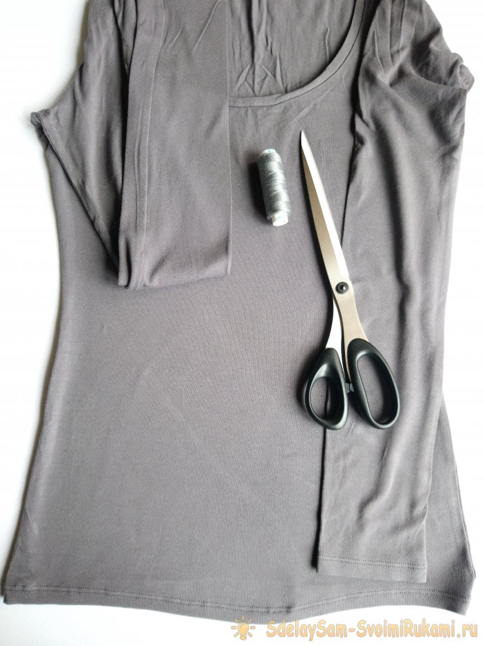 Подробный мастер-класс по изготовлению легкой удобной маски из футболки