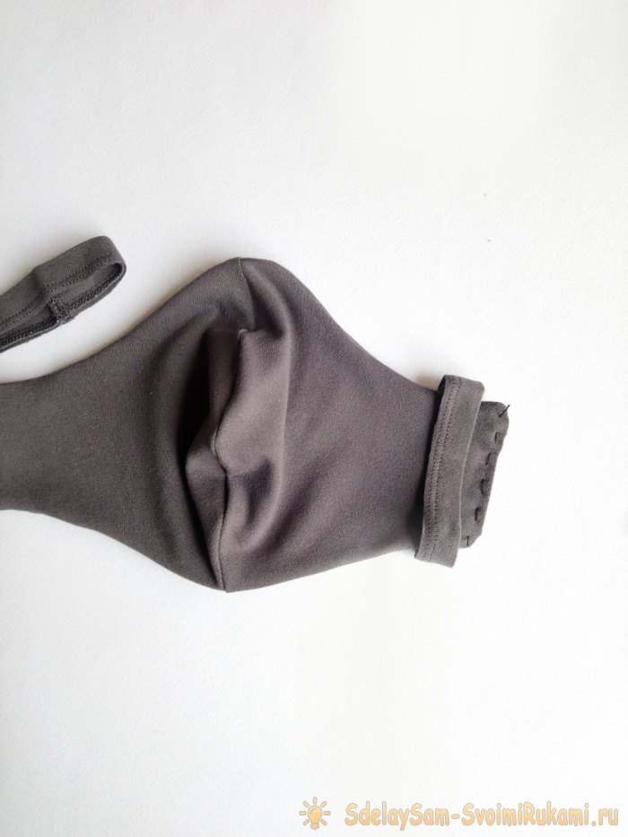 Подробный мастер-класс по изготовлению легкой удобной маски из футболки