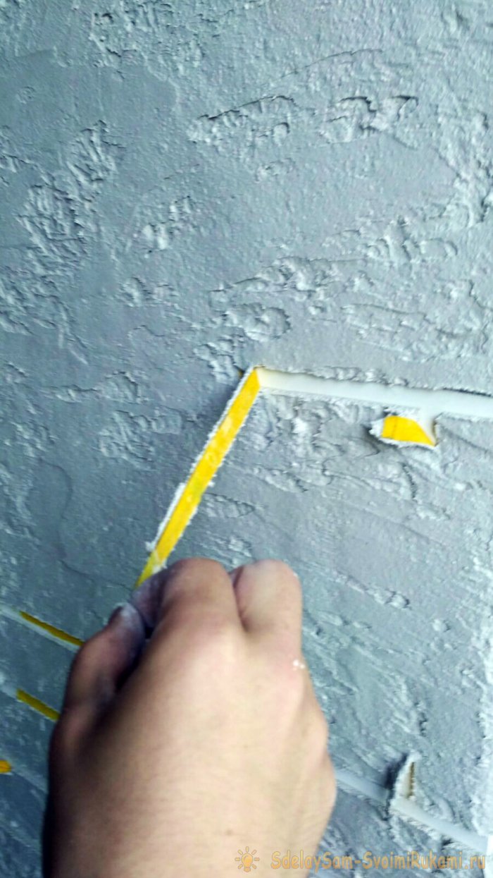 Несложная декоративная штукатурка под кирпич своими руками