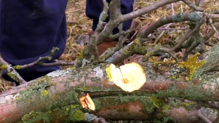 Туристический топорик из рельса без горна ковки и прочих сложностей