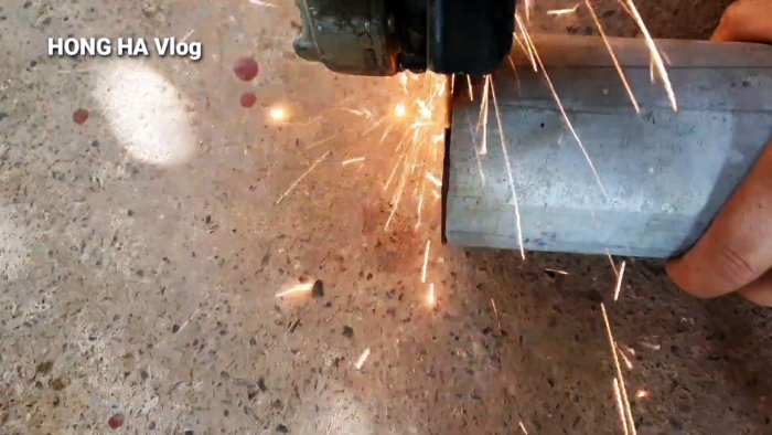 Как ровно сварить трубы с разным диаметром