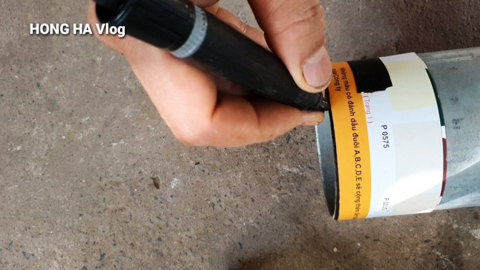 Как ровно сварить трубы с разным диаметром