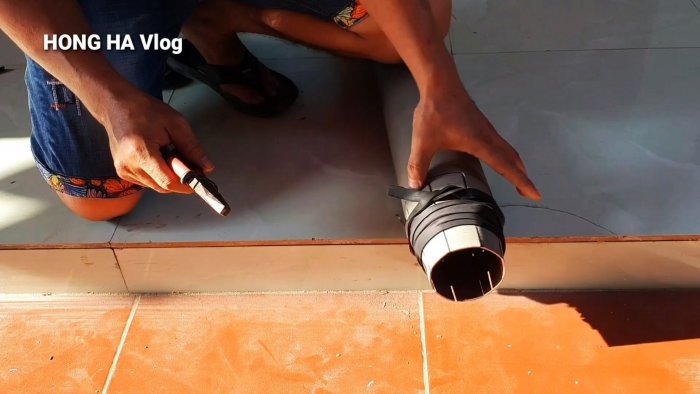 Как ровно сварить трубы с разным диаметром