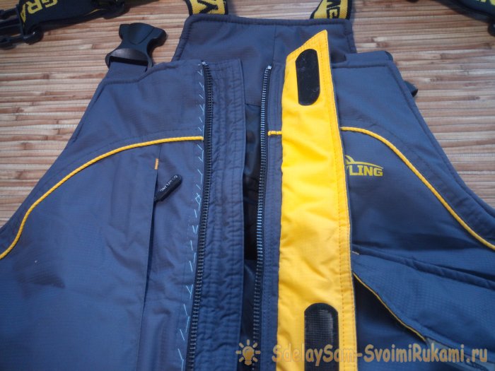 нужно подставить планку и приметать её к молнии одновременно с подкладом