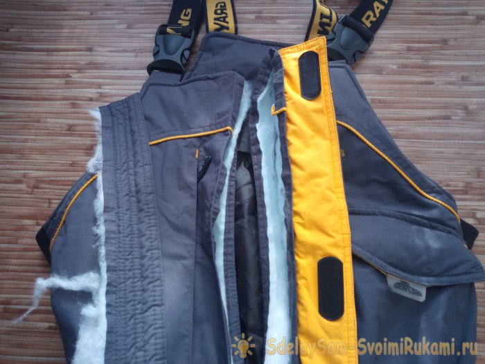 выпороть неисправную молнию