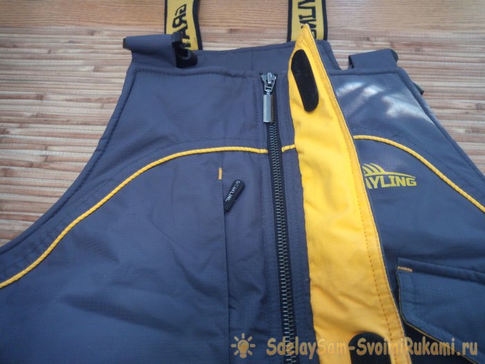 отстрочить вторую сторону застёжки