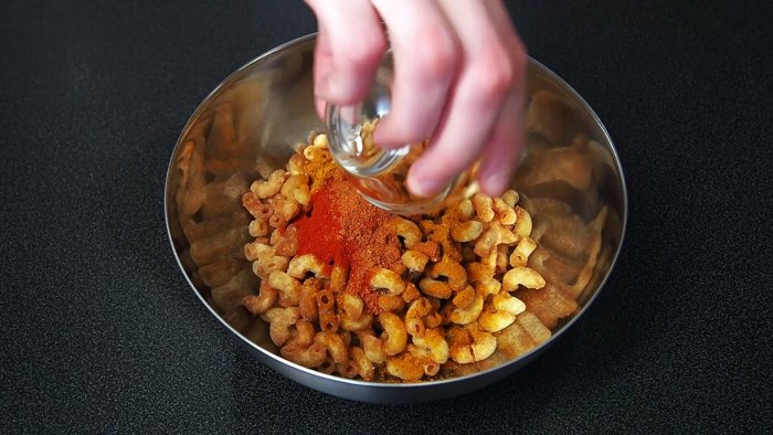 Чипсы из макарон
