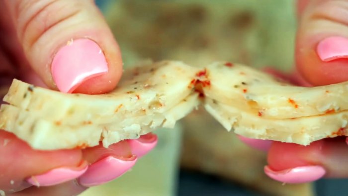 Домашний твердый сыр за полчаса